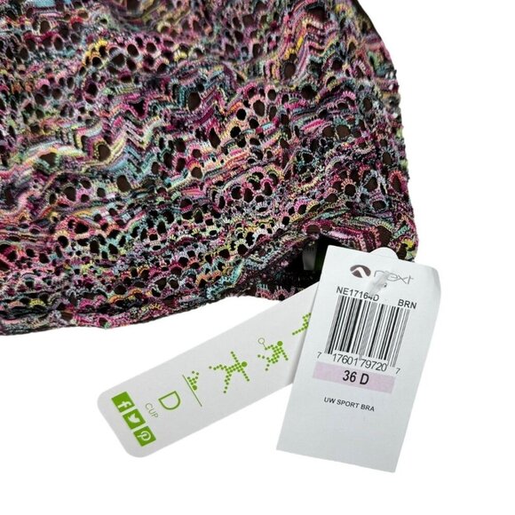 NWT Next By Athena Swim Suit Bikini Top 36D Bottom S 2PCs Brown Beach Vacation - Picture 12 of 14